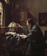 Johannes Vermeer Astronomers oil painting